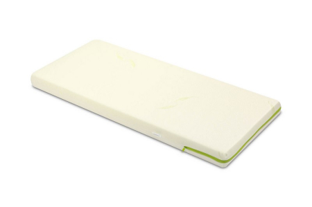 Saltele copii pentru patut - Saltea Sensillo Spuma-Cocos Aloe Vera, 90 x 40 x 6 cm 399577, Alb