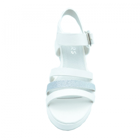 Sandale cu platforma pentru fete MRS M817A-36, Alb [2]