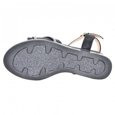 Sandale cu platforma pentru fete MRS M734N,  Negru [3]