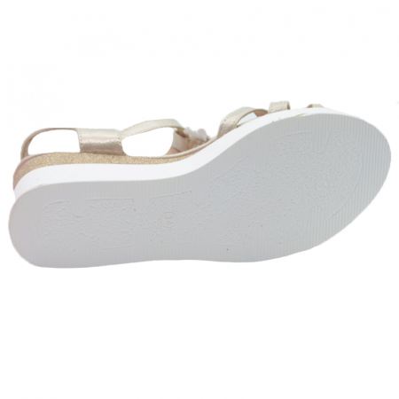 Sandale cu platforma pentru fete MRS R815A-25, Auriu [2]