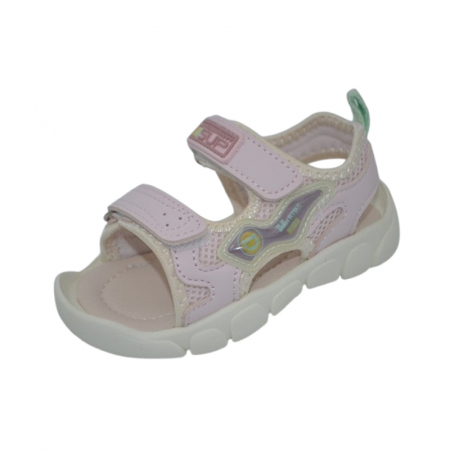 Sandale fete - Sandale cu talpa flexibila, pentru fete, Apawwa, E909R, Roz