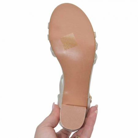 Sandale cu toc pentru fete MRS M1036-AU, Auriu [4]