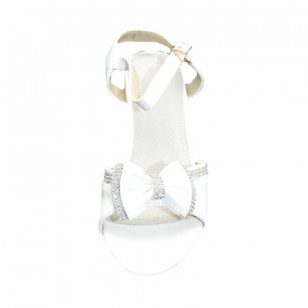 Sandale cu toc pentru fete MRS M1287-A-35, Alb [1]