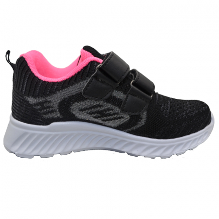 Pantofi sport din panza pentru fete American Club XD70/23N, Negru [2]