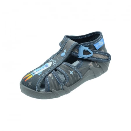 Sandale din panza baieti - Sandale din panza pentru baieti Renbut RB13-20, Multicolor