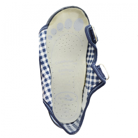 Sandale din panza pentru baieti Renbut RNB1-30, Bleumarin [3]