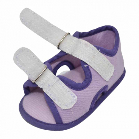 Sandale din panza pentru fete Mini Junior 250523-SDLM, Mov [2]
