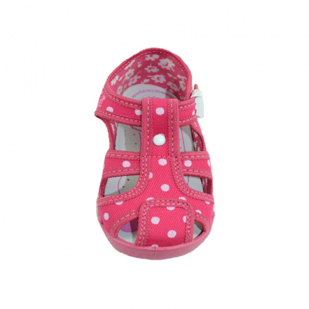 Sandale din panza pentru fete Renbut 13-128F-25, Fucsia [2]