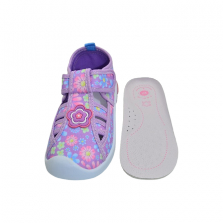 Sandale din panza pentru fete, Tom Miki T-0781-M, Mov [3]