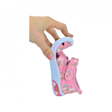 Sandale din panza pentru fete, Tom Miki T-11119-A, Roz [3]