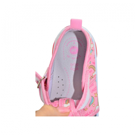 Sandale din panza pentru fete, Tom Miki T-11119-A, Roz [5]
