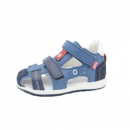 Incaltaminte baieti - Sandale din piele pentru baieti Befado 170-P-021-26, Albastru