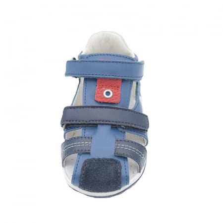 Sandale din piele pentru baieti Befado 170-P-021-26, Albastru [4]
