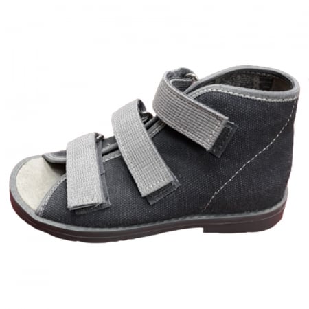 Sandale din piele baieti Dawid 22 1673DW, Gri [3]