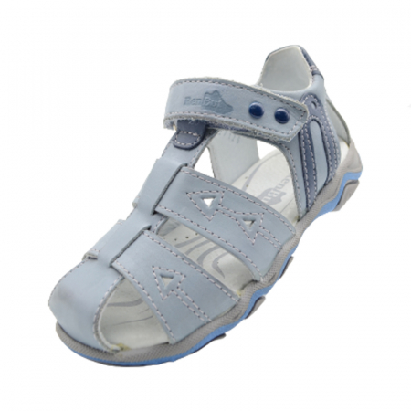Sandale băieți - Sandale din piele pentru baieti Renbut 21-3271-G-30, Bleumarin
