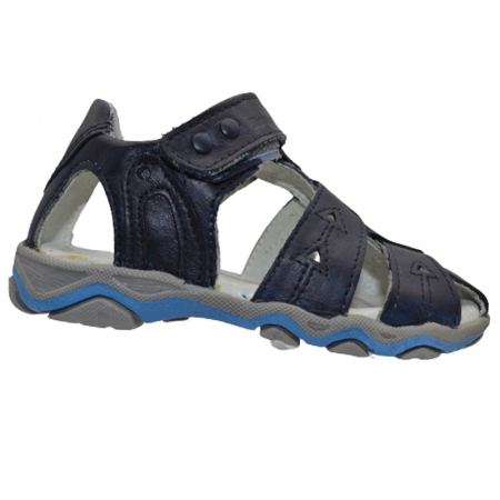 Sandale din piele pentru baieti Renbut R21-3271B, Bleumarin [2]