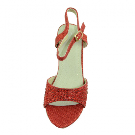 Sandale cu toc pentru fete MRS M1286-R-31, Rosu [1]