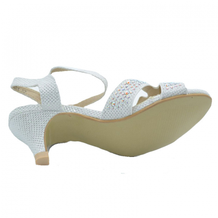 Sandale cu toc pentru fete MRS M1301-A-31, Alb [2]