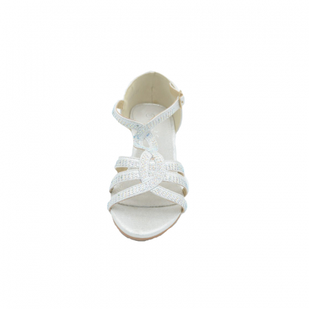 Sandale cu toc pentru fete MRS M1306-31, Argintiu [3]