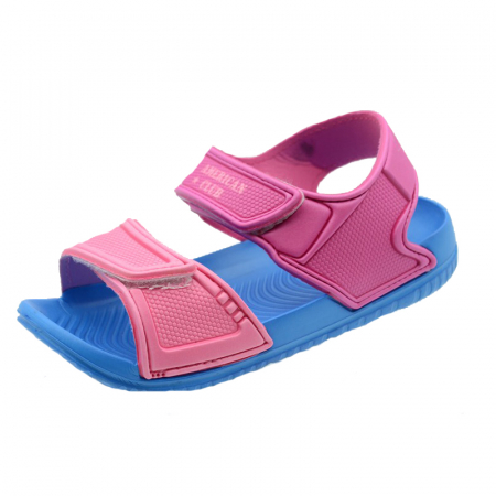 Încălțaminte fete - Sandale pentru fete American Club NH34/20R-31, Multicolor