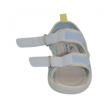 Sandale cu talpa flexibila, pentru baieti, Apawwa, E909A, Albastru [4]