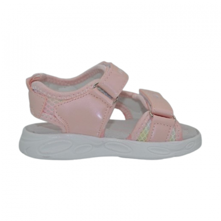 Sandale ortopedice, cu leduri, pentru fete, Tom Miki T0800-E, Roz [1]