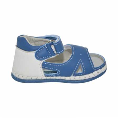 Sandale ortopedice, cu talpa flexibila, pentru baieti, Apawwa, FX104A, Albastru [2]