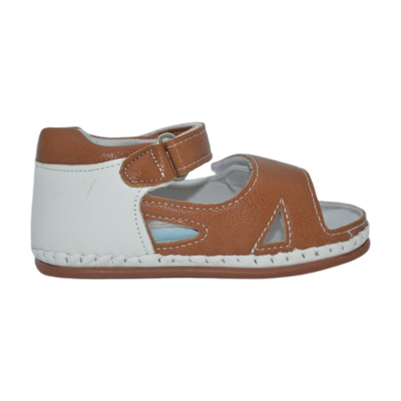 Sandale ortopedice, cu talpa flexibila, pentru baieti, Apawwa, FX104M, Maro [2]