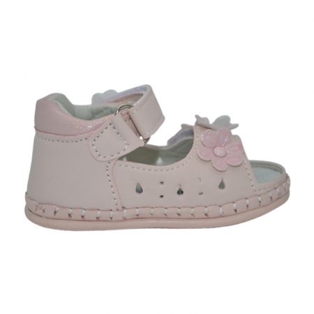 Sandale ortopedice, cu talpa flexibila, pentru fete, Apawwa, FX86R, Roz [2]