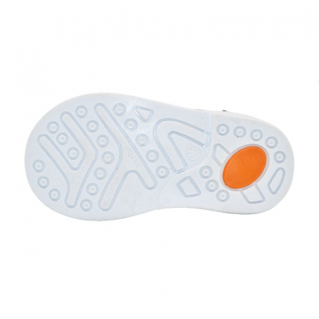 Sandale ortopedice din piele pentru baieti Small Foot PBSF-07, Gri [4]