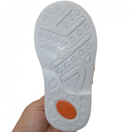 Sandale ortopedice din piele pentru fete Small Foot SMF0805R, Roz [4]