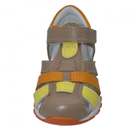 Sandale ortopedice din piele pentru baieti Small Foot SSMF2606M, Multicolor [1]