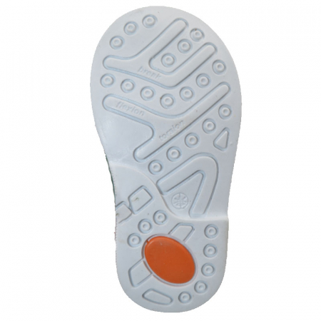 Sandale ortopedice din piele pentru baieti Small Foot SMF0805, Verde [3]