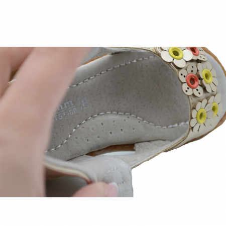 Sandale ortopedice pentru fete Tom Miki C-T51-80-D-25, Auriu [3]