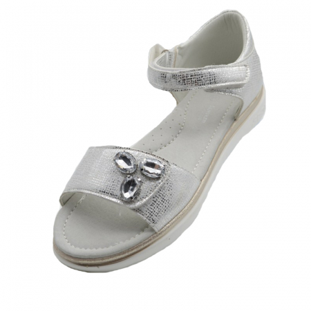 Sandale ortopedice pentru fete Tom Miki C-T54-89-U-32, Argintiu [2]