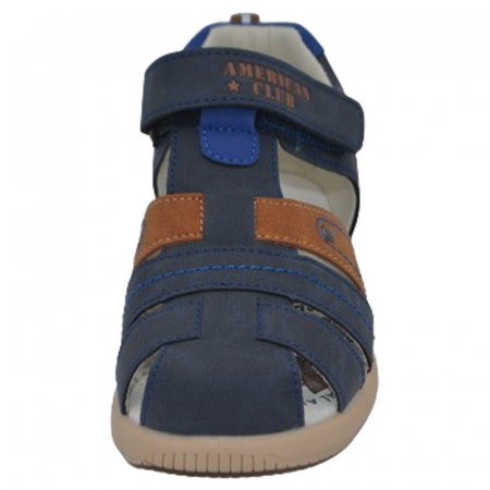 Sandale ortopedice pentru baieti American Club XD138/24, Albastru [2]