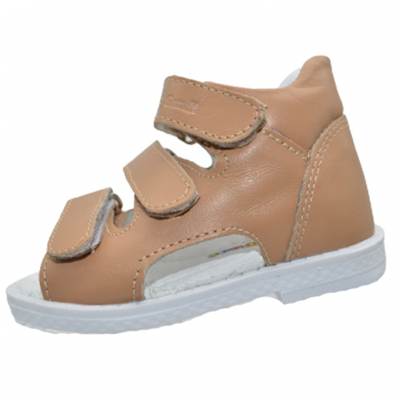 Incaltaminte baieti - Sandale ortopedice pentru baieti Small Foot SMF0909M, Maro