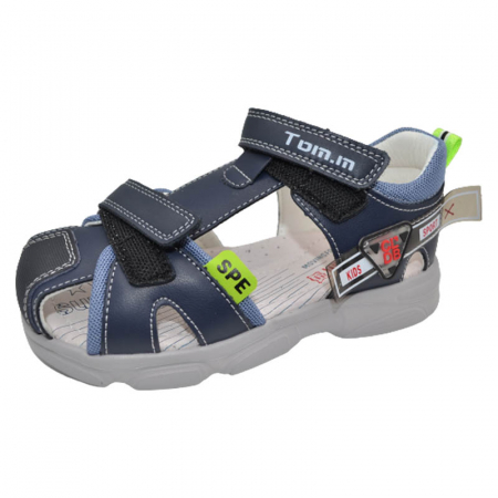 Sandale ortopedice pentru baieti Tom Miki C-T9872-B, Bleumarin [3]