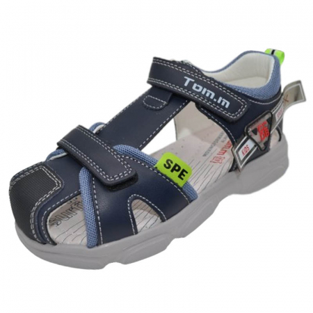Sandale ortopedice pentru baieti Tom Miki C-T9872-B, Bleumarin [2]