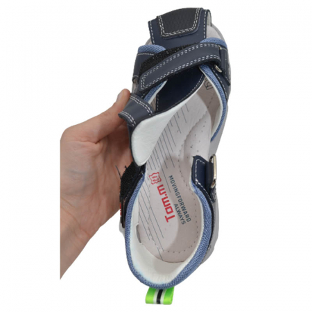 Sandale ortopedice pentru baieti Tom Miki C-T9872-B, Bleumarin [4]