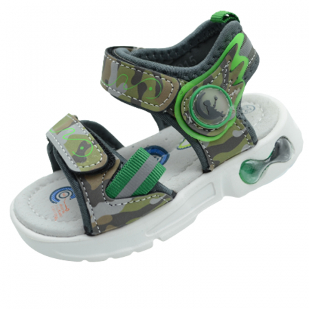 Incaltaminte baieti - Sandale ortopedice pentru baieti Tom Miki C-T9915-F, Verde