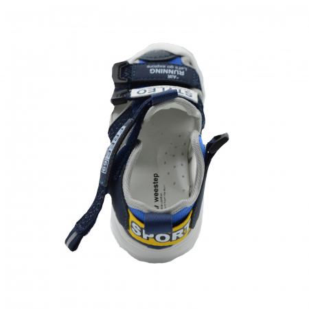 Sandale ortopedice pentru baieti WeeStep R820150317SB_21, Bleumarin [3]