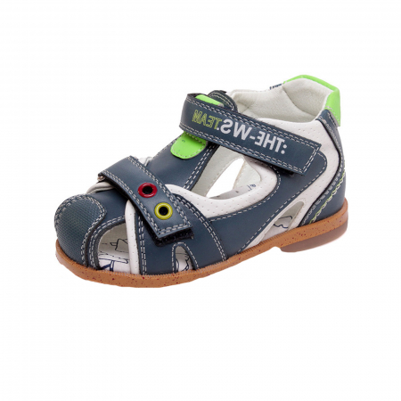 Sandale băieți - Sandale ortopedice pentru baieti WeeStep R911750065CB_18, Bleumarin