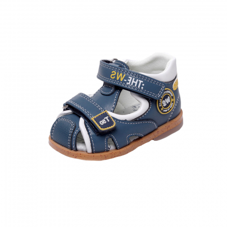 Sandale băieți - Sandale ortopedice pentru baieti WeeStep R911750341CB_18, Bleumarin