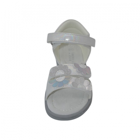 Sandale ortopedice pentru fete, American Club, XD155A, Alb [3]