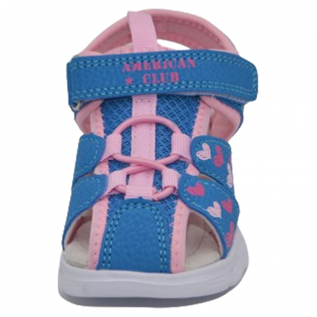 Sandale ortopedice cu led pentru fete American Club RL113/23, Albastru [2]