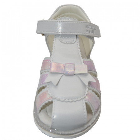 Sandale ortopedice pentru fete American Club XD87/23A, Alb [1]
