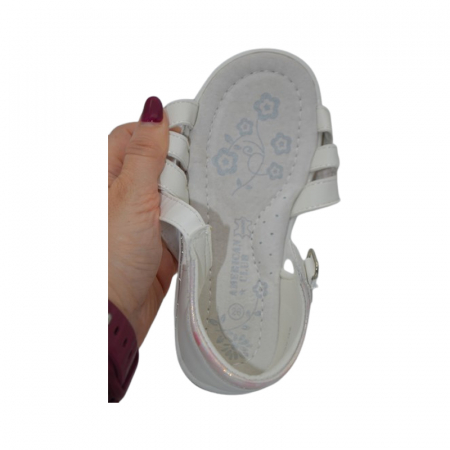 Sandale ortopedice pentru fete, American Club, XD88/23P, Multicolor [4]