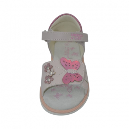 Sandale ortopedice pentru fete, American Club, XD124/24P, Roz [2]