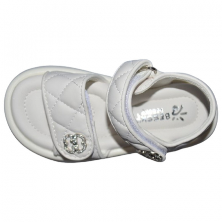 Sandale ortopedice pentru fete Bessky BL3340-2B, Alb [3]